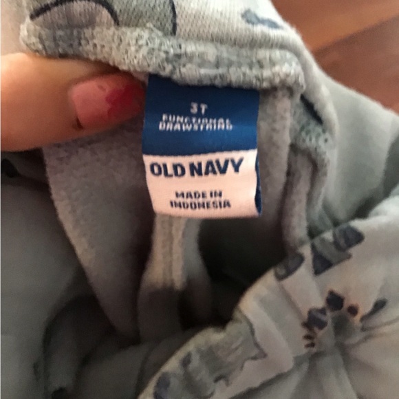 Old Navy Kids Size 3T Sage Green Dinosaur Joggers - Picture 3 of 6